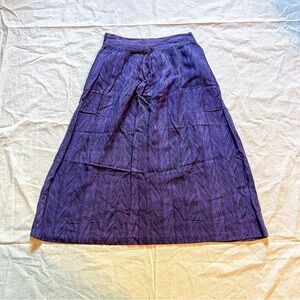 Nicole Daniel Punk Goth Purple Women's Skirt Size Small